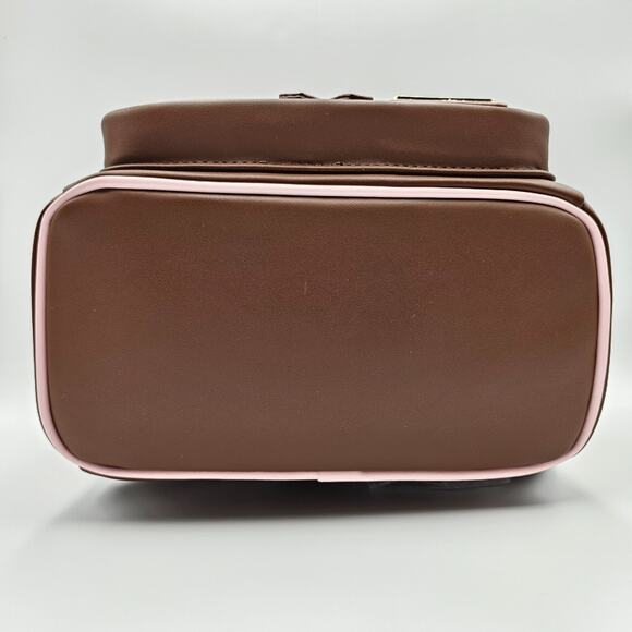 Loungefly Disney Minnie Mouse Chocolate Lollipop Ears Brown Mini Backpack Bag - Picture 10 of 12